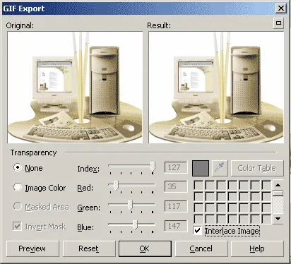 Optimization Corel