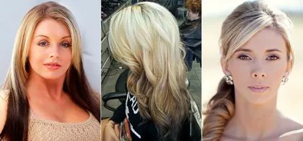 Ombre pe tipuri de păr blond și tehnologie