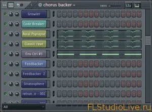 Principalele elemente ale spațiului de lucru - Studio fl fl studio