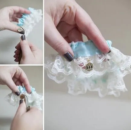 Eredeti harisnyakötő menyasszony saját kezűleg