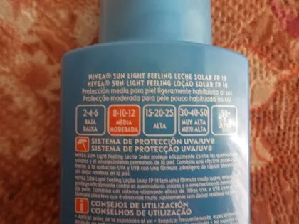 Feedback privind hidratare lotiune de protecție solară Nivea soare, krasotkadv