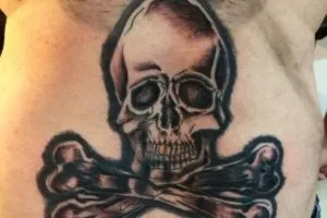 Valoarea Pirate Tattoo, schițe, fotografii 50, inima Yurets de stejar