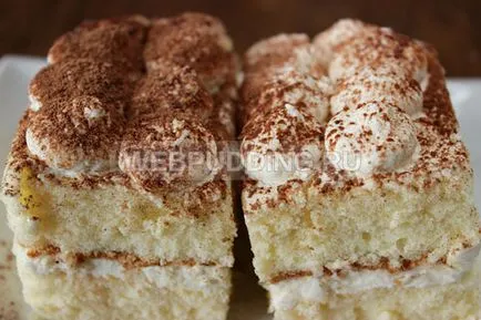 Cake tiramisu - a költségvetés lehetőséget, hogyan kell főzni