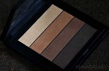 smokey eyes Gosh paleta 02 maro, reticulatia umbre - opinie, Swatch - Anna Galaxy