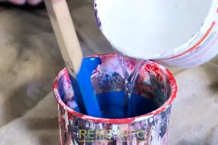 Paint стените в техниката Ombre, или покритие градиент