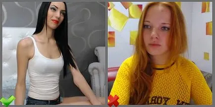 Szabályokat tartalmazza webcam modell - hogyan lehet a legtöbbet sok