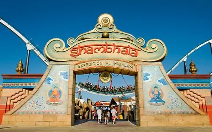 Port Aventura, Испания - атракции, цена на билета е 2017 часа, карта