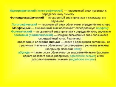 Презентация на тема - историята на появата на писане - презентация за историята на свободно изтегляне