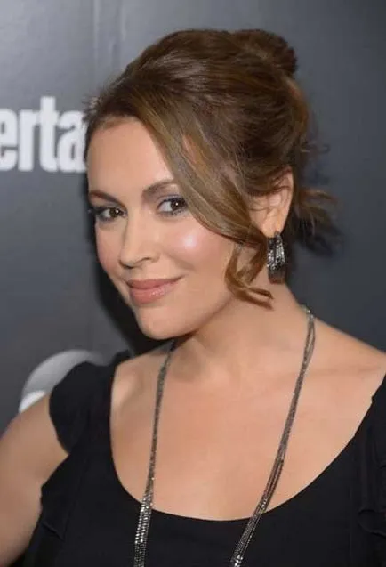 Coafuri Alyssa Milano