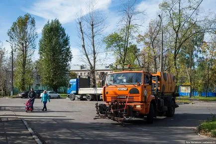 Séta a legszegényebb kerületek Moszkva