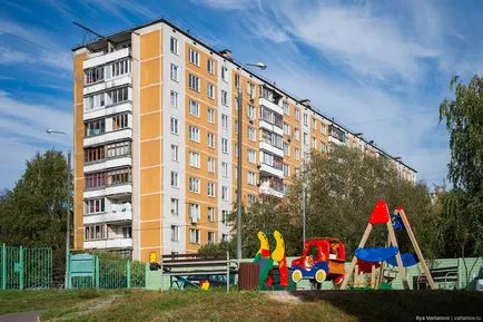 Séta a legszegényebb kerületek Moszkva