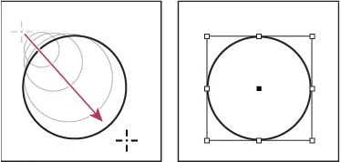 Desenarea linii și forme în InDesign