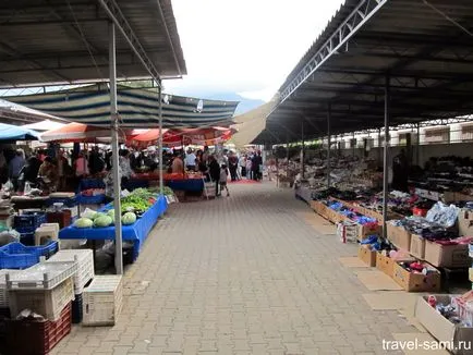 Piețele din Kemer, alimente și îmbrăcăminte, un blog de călătorie Sergey Dyakov