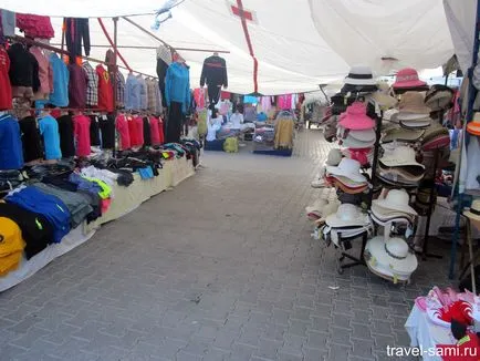 Пазарите в Кемер, храна и облекло, за пътуване блог Сергей Дяков