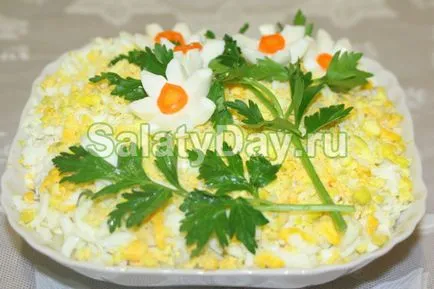 Saláta Női kedve megfelelő receptet receptek fotókkal fotókkal