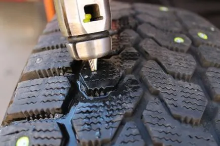 Изучаване на гуми със собствените си ръце - пистолет за гумени шипове