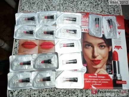 Ruj avon superioritate mată - „14 nuanțe de mată noi dulciuri de la avon! Ei bine,