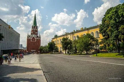 Катедралата площад на Кремъл в Москва