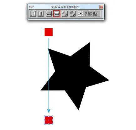 Script-ul pentru Illustrator - obiect de reflecție 3erkalnoe - rboom