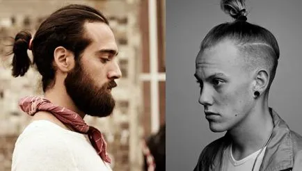 Hajvágás férfiaknak és egy kis haj változó hosszúságú stílusos férfiak