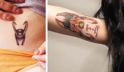 Tatuaje cu supereroi (50 poze)