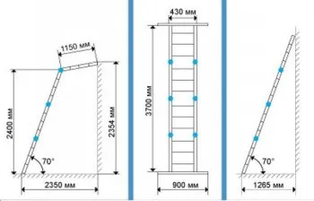 Телескопична стълба какви изисквания трябва да отговаря на дизайна - по стълбите в дома си