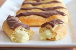 Тръби от Choux сладкарски рецепта