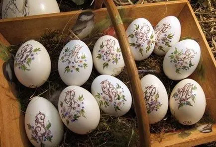 broderie uimitoare pe coji de ouă - Masters Fair - manual, lucrate manual
