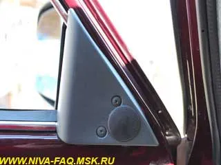 Szerelése elektromos tükrök vaz21214m