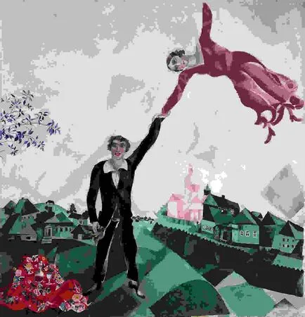 Seara București - 15 picturi celebre de Marc Chagall