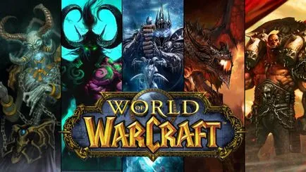 Similar cu lumea jocului of Warcraft (wow)