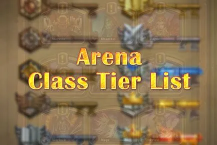 alegerea Hearthstone de arena erou