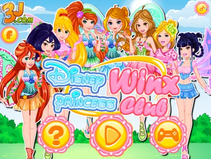 Winx на лед - игри за момичета