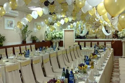 Egy étteremben Moszkvában SAD jobban ünnepelni egy esküvő, ünnepelni a születésnapját, tartsa