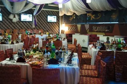 Egy étteremben Moszkvában SAD jobban ünnepelni egy esküvő, ünnepelni a születésnapját, tartsa