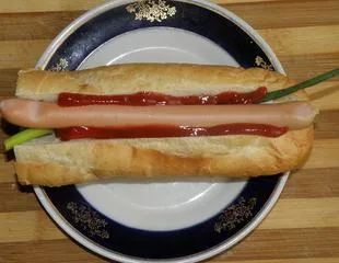 Hot dog, egy mikrohullámú sütő, egy finom blog - egyszerű receptek fotókkal