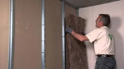 partiții izolare fonica gips-carton - izolarea pereților, instalarea și alegerea materialelor