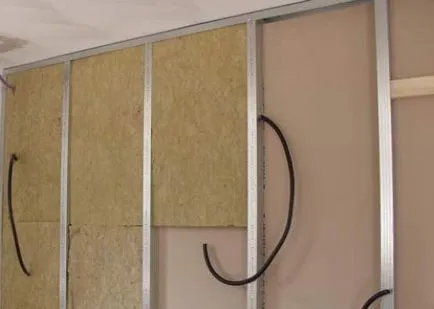 partiții izolare fonica gips-carton - izolarea pereților, instalarea și alegerea materialelor