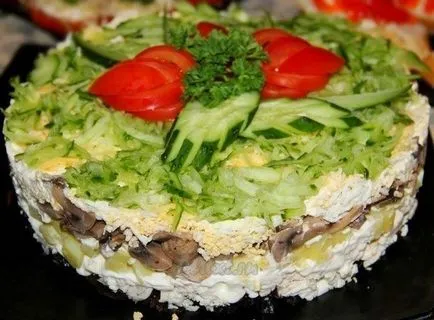 12 salate delicate - delicioase - este ușor! mame Acasă