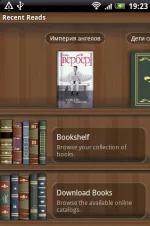 Aldiko четец - красива четене на книги за Android