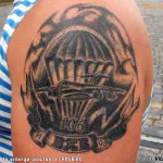 Army Airborne Tattoo érték, és a fénykép miniatűr