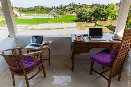 Bérlése egy ház Balin, ahol laktunk Ubud