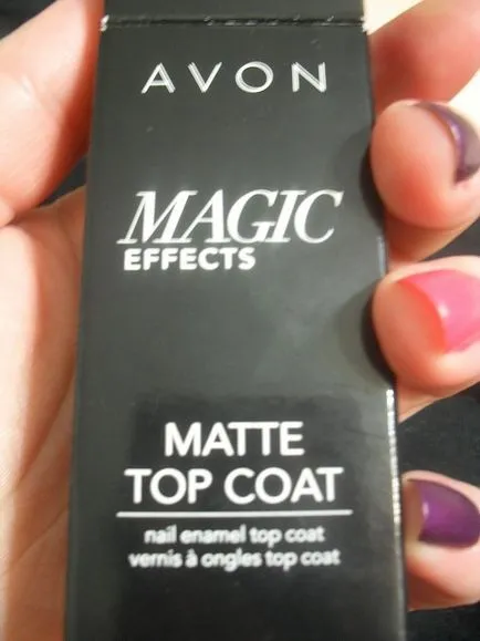 Avon matt fedőlakk kiváló dekoratív manikűr! Vélemények valós, negatív,