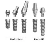 Implantátumok radix beültetés, fogászati ​​implantátumok (implantátumok)