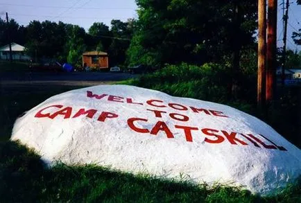 Camp Catskill - nyári tábor Amerikában, ahol dolgoztam két nyár