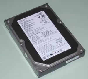 Ние се определи неработен твърд диск като например Seagate Barracuda на 7200