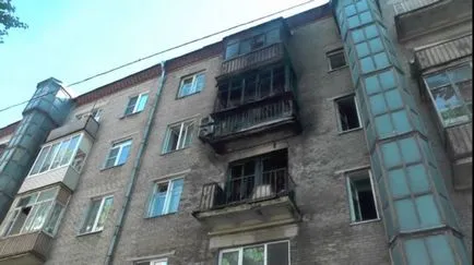 Ce dacă a existat un incendiu pe balcon