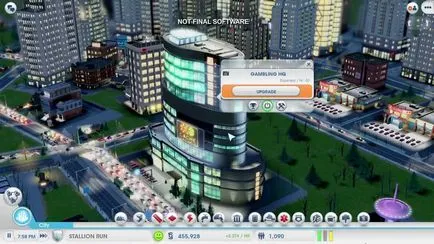 Csal és titkok SimCity