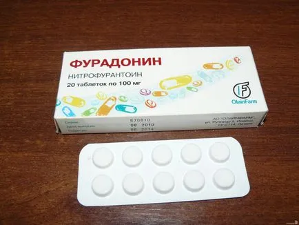 Cystitis Tabletták furadonin