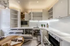 13 m bucătărie de design, cu o canapea foto exemple de designeri de interior de succes cu sfaturi